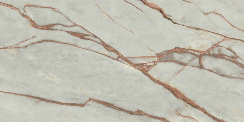 Piastrella per pavimenti e rivestimenti dal design sofisticato ed elegante in gres porcellanato effetto marmo opaco, ideale per ambienti moderni e raffinati. Collezione La Marmoteca di Gardenia Orchidea, formato 60x120 cm, colore Grey Wonder