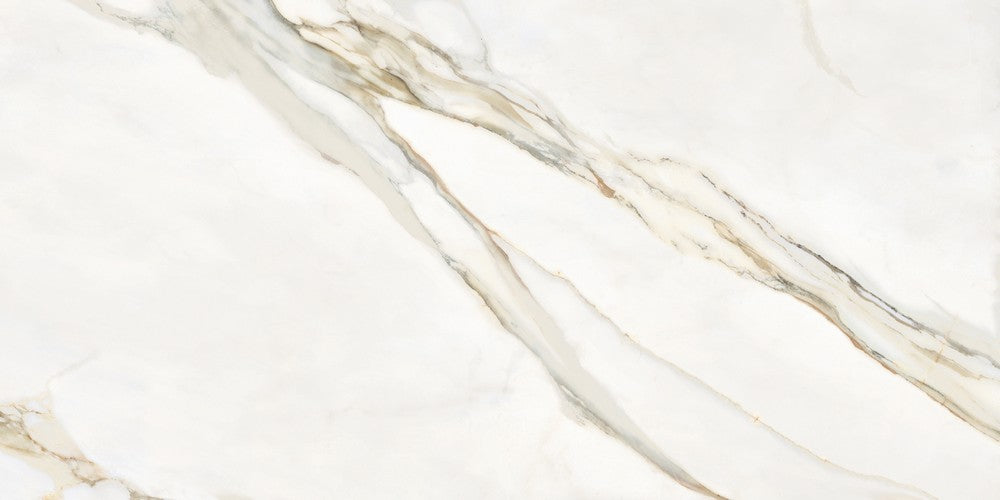 Calacatta Elegance Lux - Gres Effetto Marmo lucido 60x120 — MatericaSHOP