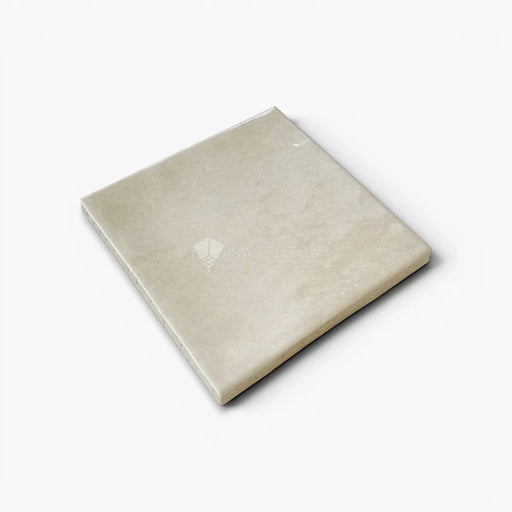 Foto piastrella per rivestimento in gres porcellanato effetto mattoncino lucido 10x10 cm della collezione Marrakech, colore Ivory di Ceramica Rondine