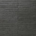 Posato a correre della Piastrella per pavimento e rivestimento interno in gres porcellanato effetto mattoncino e graniglia della collezione Mixture di Ceramica Rondine, formato 4.8x45 cm, colore Anthracite