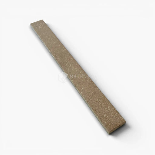 Foto piastrella per pavimento e rivestimento interno in gres porcellanato effetto mattoncino e graniglia della collezione Mixture di Ceramica Rondine, formato 4.8x45 cm, colore Beige