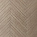 Posato a spina di pesce della piastrella per pavimento e rivestimento interno in gres porcellanato effetto mattoncino e graniglia della collezione Mixture di Ceramica Rondine, formato 4.8x45 cm, colore Beige