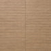 Posato a correre della piastrella per pavimento e rivestimento interno in gres porcellanato effetto mattoncino e graniglia della collezione Mixture di Ceramica Rondine, formato 4.8x45 cm, colore Cardboard