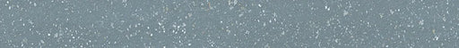 Piastrella per pavimento e rivestimento interno in gres porcellanato effetto mattoncino e graniglia della collezione Mixture di Ceramica Rondine, formato 4.8x45 cm, colore Cerulean
