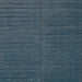 Posato a correre della piastrella per pavimento e rivestimento interno in gres porcellanato effetto mattoncino e graniglia della collezione Mixture di Ceramica Rondine, formato 4.8x45 cm, colore Royal Blue