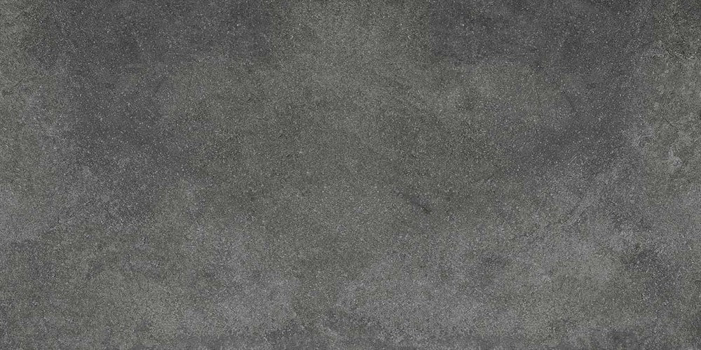 piastrelle della serie moov anthracite di ceramiche keope in formato 60x120 finitura R9 naturale da interno