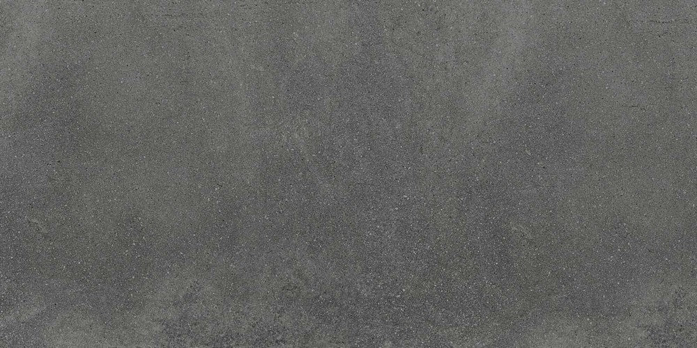 piastrelle della serie moov anthracite di ceramiche keope in formato 60x120 finitura R9 naturale da interno