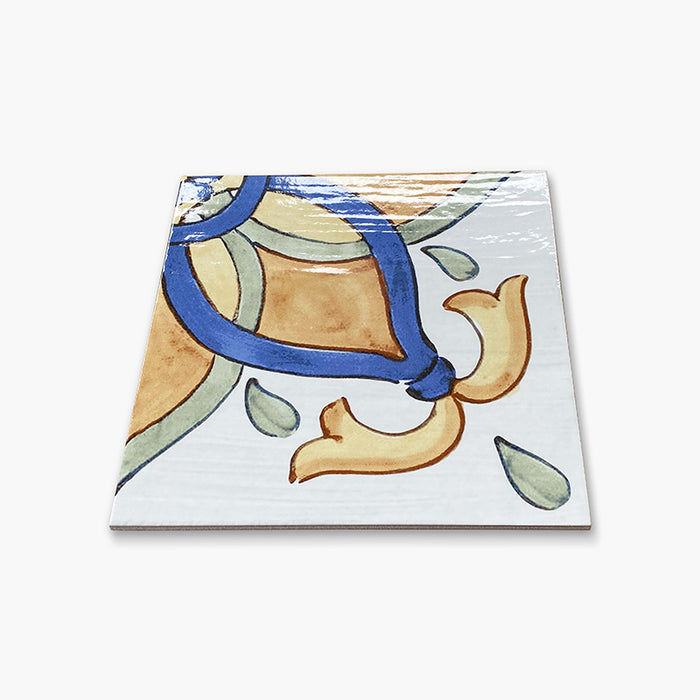 Foto piastrella in gres porcellanato maioliche del golfo Nisida di ceramiche savoia italia