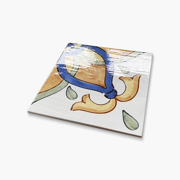 Foto piastrella in gres porcellanato maioliche del golfo Nisida di ceramiche savoia italia