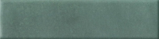 Dettaglio Piastrella da rivestimento in gres porcellanato serie Miniature Cera di Marca Corona, effetto mattoncino vellutato, formato 6x24, Colore Verde Foresta