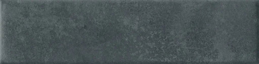 Dettaglio Piastrella da rivestimento in gres porcellanato serie Miniature Cera di Marca Corona, effetto mattoncino vellutato, formato 6x24, Colore Blu Notte