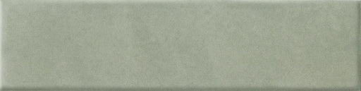 Dettaglio Piastrella da rivestimento in gres porcellanato serie Miniature Cera di Marca Corona, effetto mattoncino vellutato, formato 6x24, Colore Verde Candito