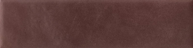 Dettaglio Piastrella da rivestimento in gres porcellanato serie Miniature Cera di Marca Corona, effetto mattoncino vellutato, formato 6x24, Colore Amaranto Jam