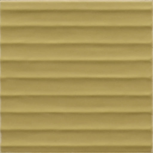 Minimale della collezione Flow nella colorazione Mustard Wave Matt di Keradom.