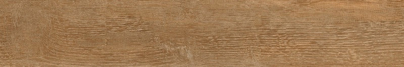 Dettaglio piastrella da pavimento in gres porcellanato effetto legno anticato, serie Greenwood di Ceramica Rondine, colore Noce 7.5x45