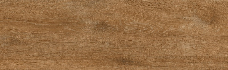 Dettaglio piastrella da pavimento in gres porcellanato effetto legno anticato, serie Greenwood di Ceramica Rondine, colore Noce 15x61