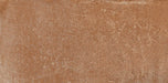 Dettaglio Piastrella da pavimento per in gres porcellanato serie Cotti d'Italia di Herberia Ceramiche, effetto cotto Montalcino, formato 21x43 Colore cotto