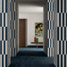 Pavimento Gres Neo Night Blue 4.6x37.5 Eccentrico, effetto mattoncino opaco.