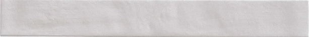 Piastrella gres Neo Comfort White 4.6x37.5 Eccentrico, effetto mattoncino opaco.