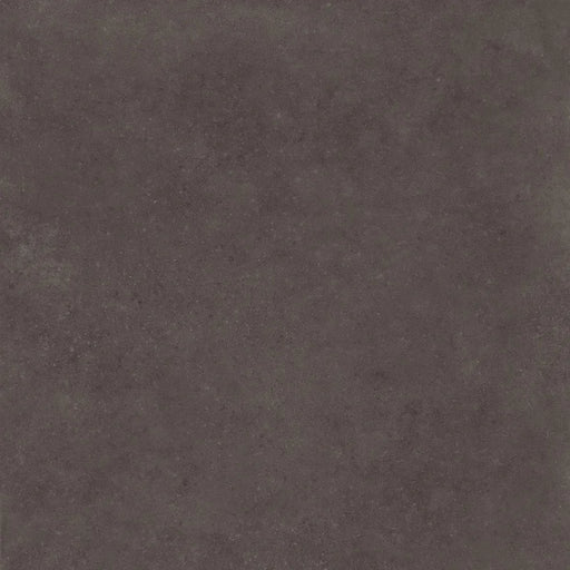 Dettaglio Piastrella da pavimento e rivestimento in gres serie Nok di 41zero42, effetto argilla opaco, formato 120x120 cm, Colore Ebony