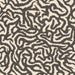 Dettaglio Piastrella da pavimento e rivestimento in gres serie Nok di 41zero42, effetto argilla con decoro tribale opaco, formato 120x120 cm, Colore Snake Ebony