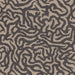 Dettaglio Piastrella da pavimento e rivestimento in gres serie Nok di 41zero42, effetto argilla con decoro tribale opaco, formato 120x120 cm, Colore Snake Taupe