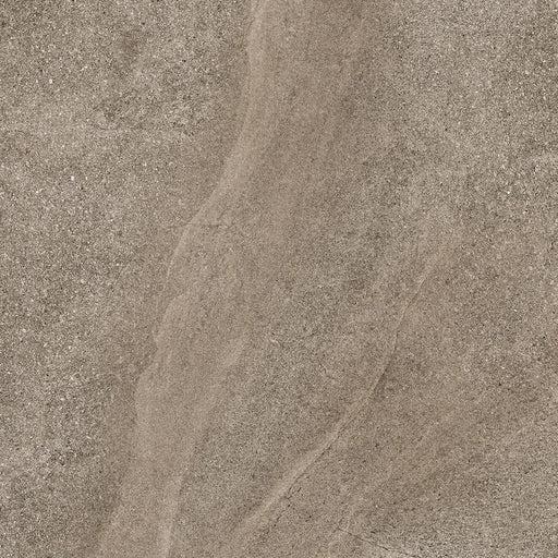 Dettaglio piastrella in gres porcellanato effetto pietra naturale scandinava della Collezione Nordic Stone di Ceramica Settecento, colore Greige 60x60