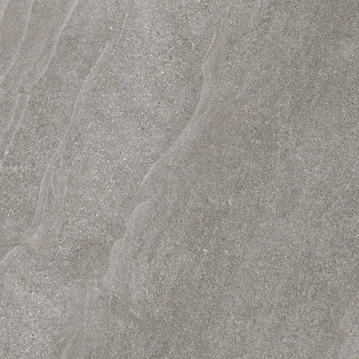 Dettaglio piastrella in gres porcellanato effetto pietra naturale scandinava della Collezione Nordic Stone di Ceramica Settecento, colore Grey 60x60