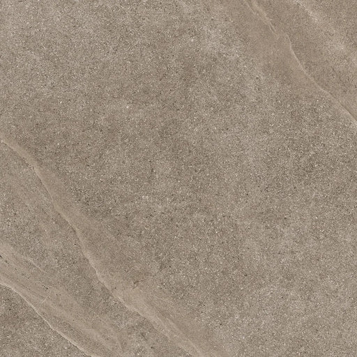 Dettaglio piastrella in gres porcellanato effetto pietra naturale scandinava della Collezione Nordic Stone di Ceramica Settecento, colore Greige 80x80