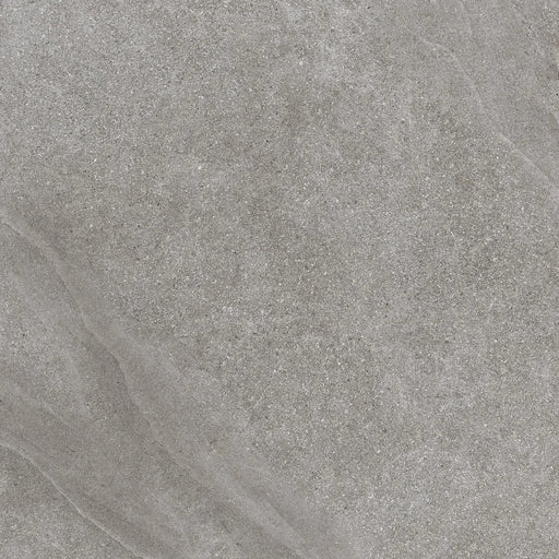 Dettaglio piastrella in gres porcellanato effetto pietra naturale scandinava della Collezione Nordic Stone di Ceramica Settecento, colore Grey 80x80