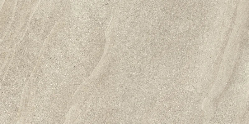 Dettaglio piastrella in gres porcellanato effetto pietra naturale scandinava della Collezione Nordic Stone di Ceramica Settecento, colore Sand 40x80