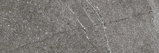 Dettaglio piastrella in gres porcellanato effetto mattoncino in pietra naturale scandinava della Collezione Nordic Stone di Ceramica Settecento, colore Anthracite 10x30