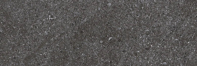 Dettaglio piastrella in gres porcellanato effetto mattoncino in pietra naturale scandinava della Collezione Nordic Stone di Ceramica Settecento, colore Black 10x30