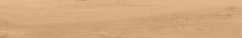 Piastrella per pavimento e rivestimento in gres porcellanato effetto legno della collezione Oku di Ceramica Rondine, formato 24x150 cm, colore Contemporary Blonde