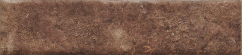 Dettaglio piastrella per pavimento e rivestimento in gres porcellanato effetto mattoncino opaco 6x25 cm della collezione Recovery Stone, colore Old Red di Ceramica Rondine