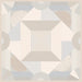 Piastrella per pavimenti e rivestimenti in gres porcellanato effetto cementina contemporanea, formato 120x120 cm, colore avorio, azzurro, rosa e grigio, One Decoro 02 di 41zero42