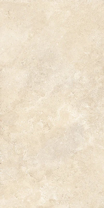 Piastrella per pavimento esterno in gres porcellanato effetto pietra della collezione Oasi di Savoia Italia, formato 60x120 cm antiscivolo, colore Avana