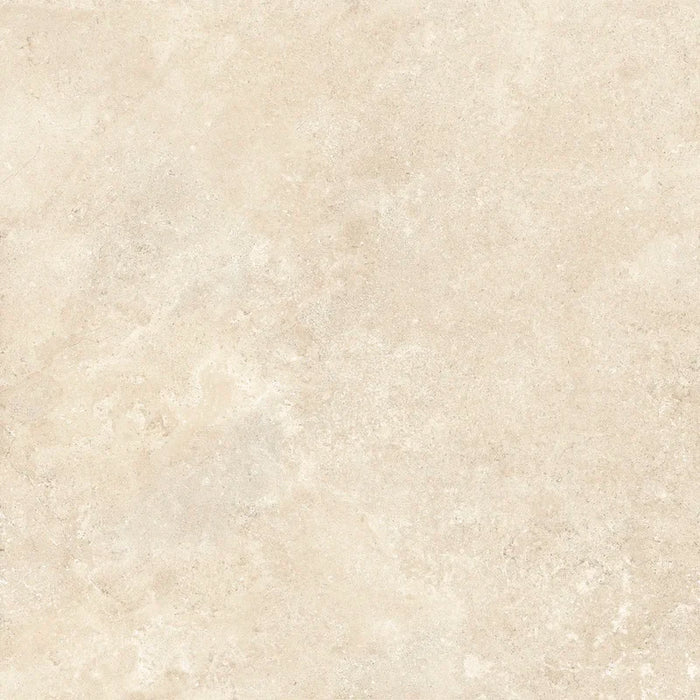 Piastrella per pavimento interno in gres porcellanato effetto pietra della collezione Oasi di Savoia Italia, formato 90x90 cm, colore Avana