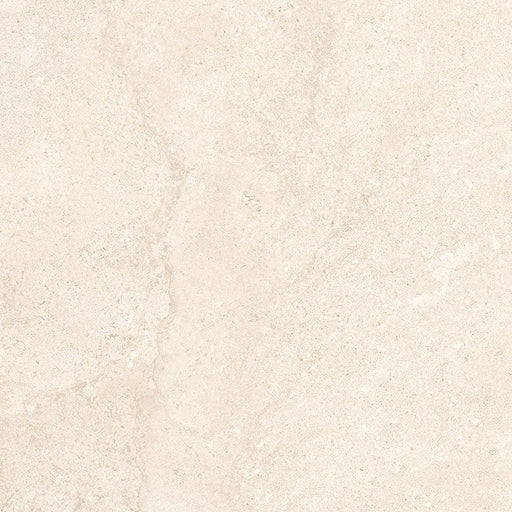 Piastrella per pavimento interno in gres porcellanato effetto pietra della collezione Oasi di Savoia Italia, formato 60x60 cm, colore Avorio