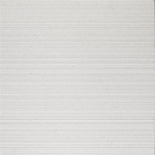 Piastrella per rivestimenti in gres porcellanato effetto pietra rigata, formato 60x60 cm, colore bianco, Otto Bianco Graffio di 41zero42