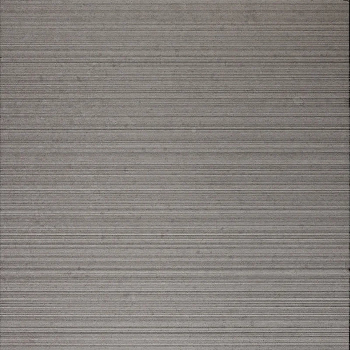 Piastrella per rivestimenti in gres porcellanato effetto pietra rigata, formato 60x60 cm, colore antracite, Otto Fango Graffio di 41zero42