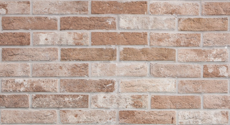 Posato piastrelle per pavimento e rivestimento in gres porcellanato effetto mattoncino opaco 6x25 cm della collezione Bristol, colore Rust di Ceramica Rondine