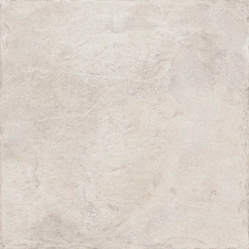 Piastrella antiscivolo per esterni in gres porcellanato effetto pietra naturale della collezione Pietre di Fiume di Ceramica Rondine, formato 60x60 cm, colore Beige
