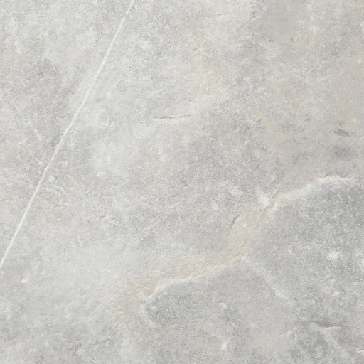 Piastrella in gres porcellanato effetto pietra naturale della collezione Pietre di Fiume di Ceramica Rondine, formato 60x60 cm, colore Grigio