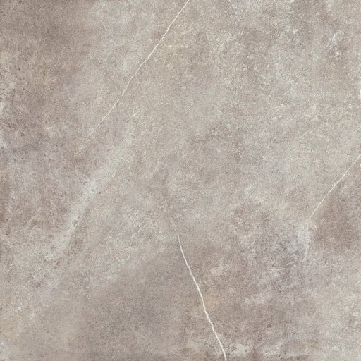 Piastrella antiscivolo per esterni in gres porcellanato effetto pietra naturale della collezione Pietre di Fiume di Ceramica Rondine, formato 60x60 cm, colore Tortora