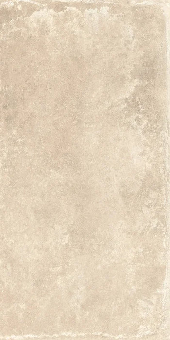 Piastrella in gres porcellanato effetto pietra naturale della collezione Provence di Ceramica Rondine, formato 60x120 cm, colore Cream
