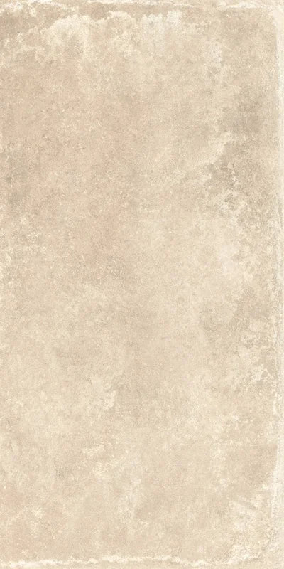 Piastrella in gres porcellanato effetto pietra naturale della collezione Provence di Ceramica Rondine, formato 60x120 cm, colore Cream