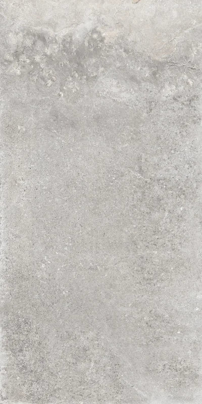 Piastrella in gres porcellanato effetto pietra naturale della collezione Provence di Ceramica Rondine, formato 60x120 cm, colore Grey