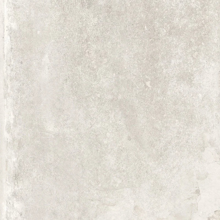 Piastrella in gres porcellanato effetto pietra naturale della collezione Provence di Ceramica Rondine, formato 60x60 cm, colore Light Grey