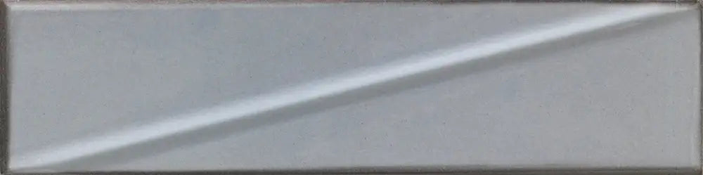 Dettaglio piastrella per rivestimento in ceramica effetto mattoncino Lucido 7,6x30,5 cm della collezione Pulse, colore Misty di Ceramica Settecento